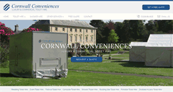 Desktop Screenshot of cornwallconveniences.co.uk